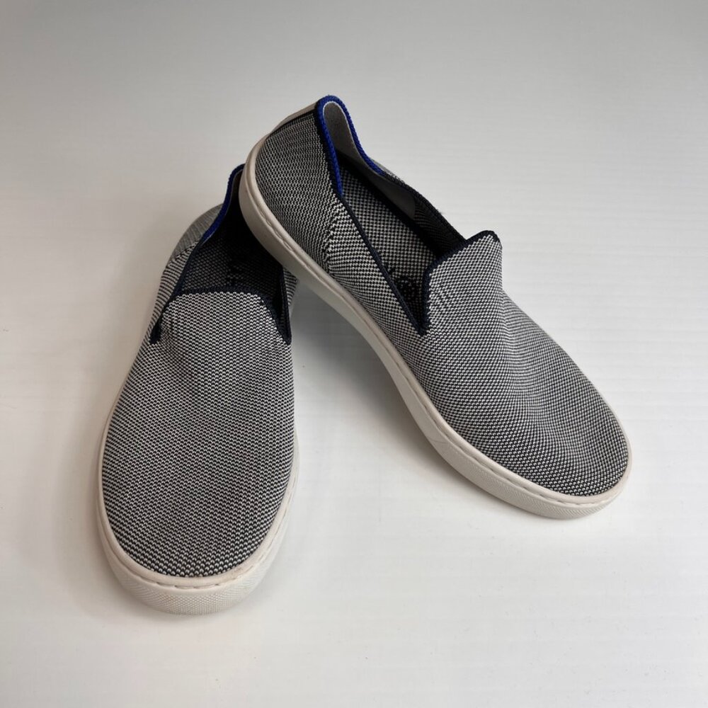 Rothys Shoe Women 6 Original Slip On Sneaker Flat Loafer Boat Work Party Core Go
